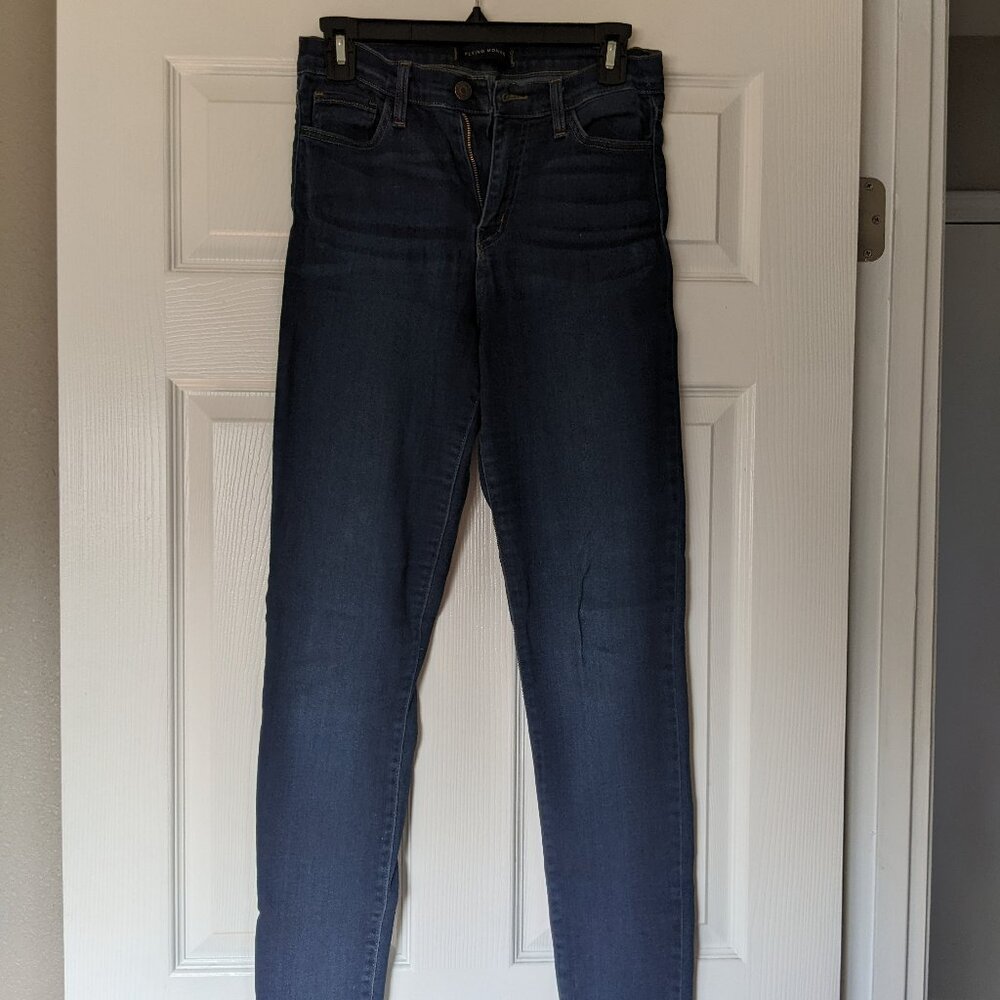 Dark denim High Waisted Soft Jeans